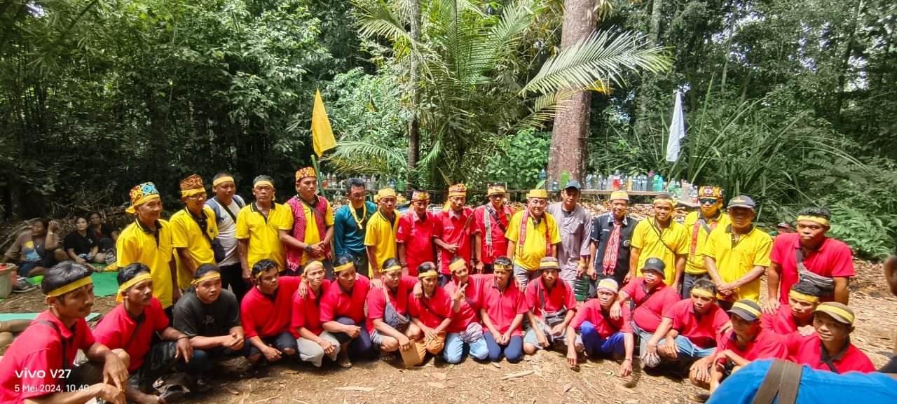 LMA-DT menghadiri kegiatan Ritual Munjong Kampong yang digelar di Benua Jaya Sempurna