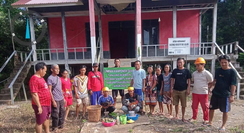 Ritual Munjong dan Umpan Kampong Tanjung Beringin Kecamatan Batu Ampar Kabupaten Kubu Raya