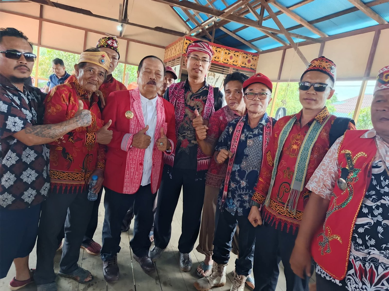 LMA Dayak Tobag menghadiri Gawai Bungas Taun II di Pemasak – Meliau